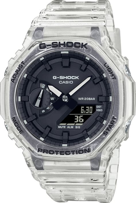 g shock transparent series